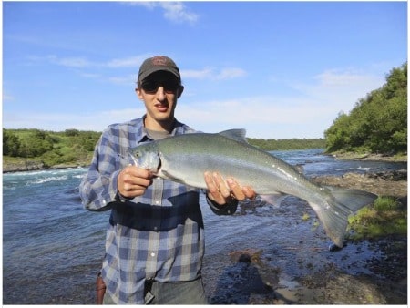 Erik Salitan Fishing At Alaska